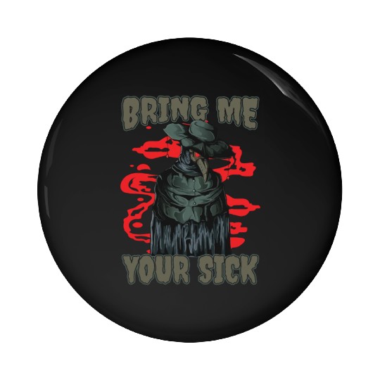 Plague Doctor Plague Doctor Mask Medicines Pin Buttons