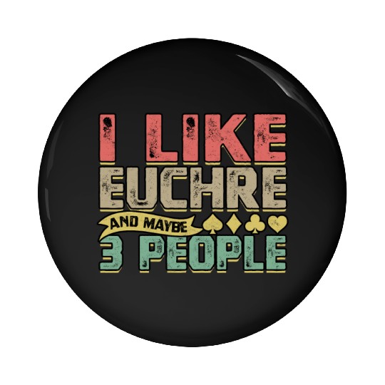 Card Game Games Playing Card Poker Euchre Pin Buttons