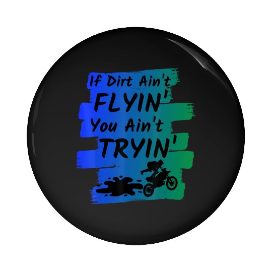 Funny Dirt Bike Gift Supercross Motocross Riders Pin Buttons