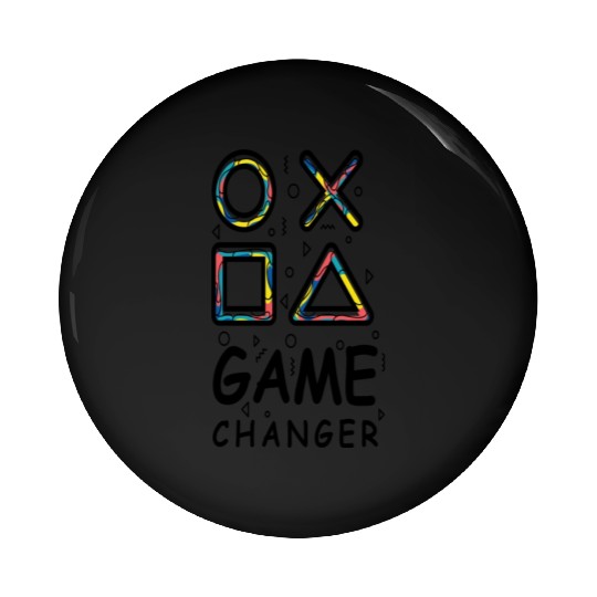 game changer Pin Buttons
