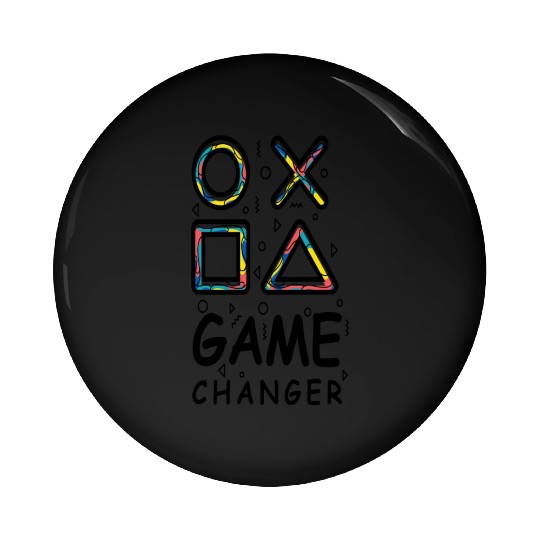 game changer Pin Buttons