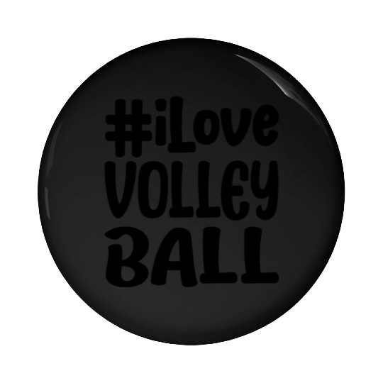 Volleyball Girls I Love Volleyball Gift Idea Pin Buttons