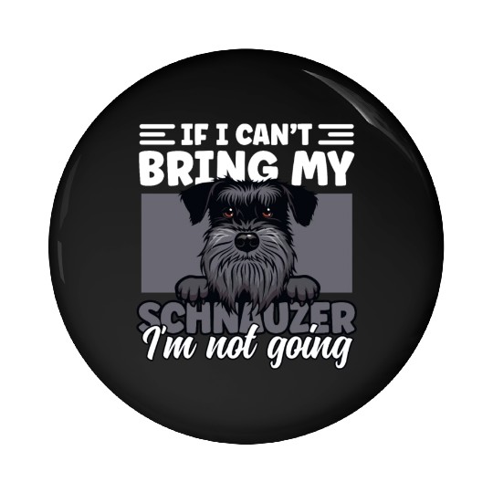 Schnauzer Dad Dog Lover Schnauzer Dog Father Dog Pin Buttons