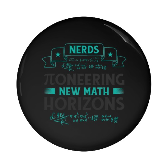 Pi Day Nerd Pi Symbol Number Nerdy Mathematics Pin Buttons