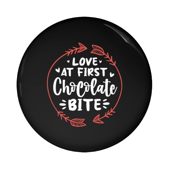 Love At First Chocolate Bite Pin Buttons