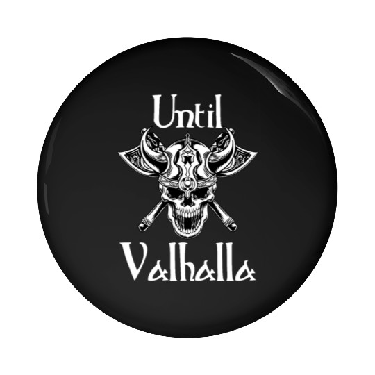 Until Valhalla Pin Buttons