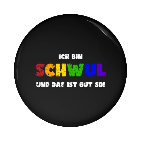Pride LGBTQ. I´m gay! Pin Buttons