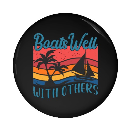 Boating Boat Captains Boating Sailing Cruise Ship Pin Buttons