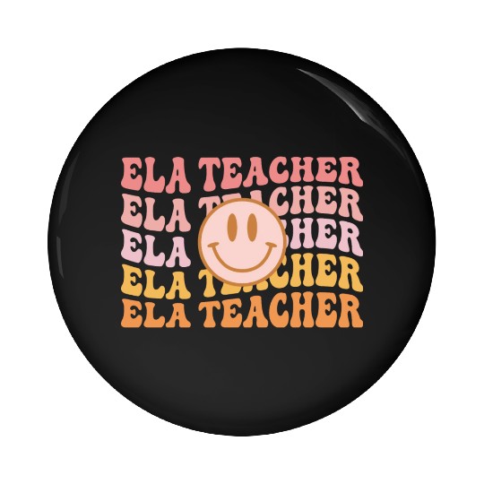 English Language Arts ELA Teacher Appreciation Pin Buttons