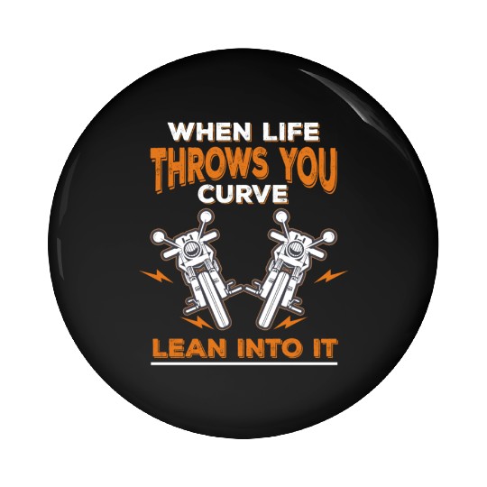 Motorcycle Gift Motorsport Racer Motorbike Biker Pin Buttons