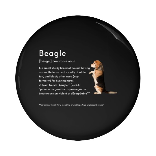 Beagle Definition PWBTP Pin Buttons