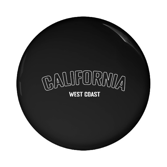 California West Coast Pin Buttons