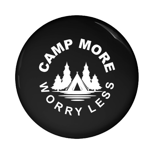 Mountains Nature Adventure Outdoor Camping Pin Buttons