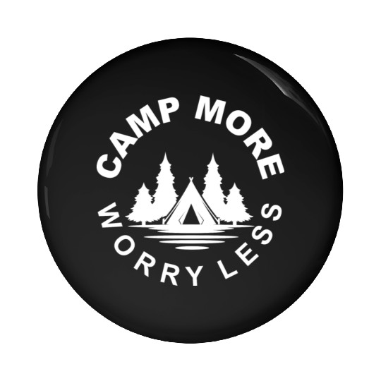 Mountains Nature Adventure Outdoor Camping Pin Buttons
