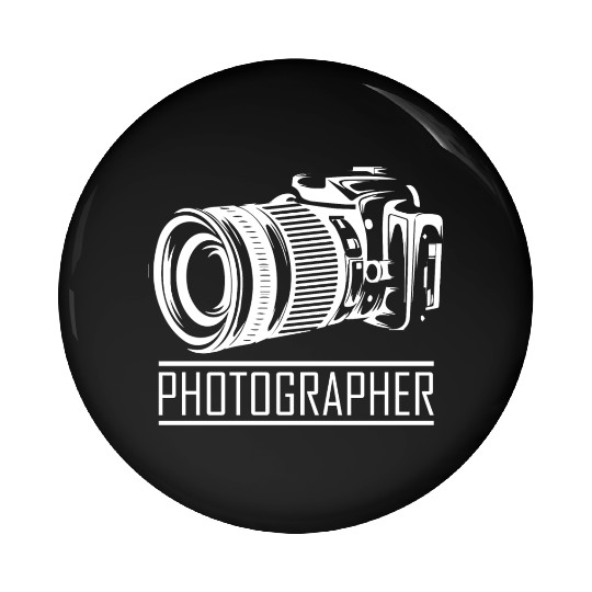 Funny Camera photography quote gift Pin Buttons