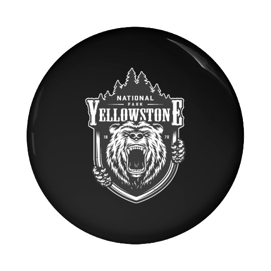 NATION YELLOW STONE Pin Buttons