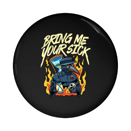 Plague Doctor Outfit Plague Doctor Mask Medicines Pin Buttons