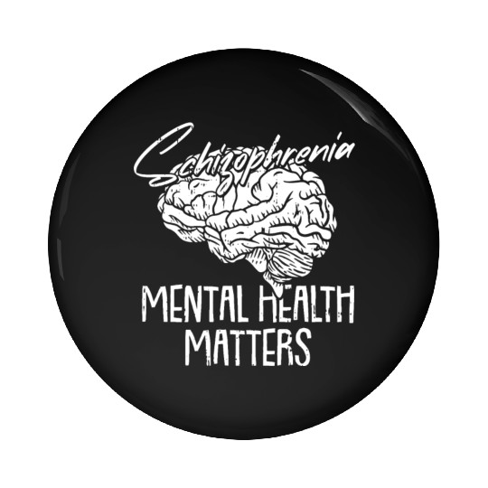 Psychology Psychologist Brain Pin Buttons