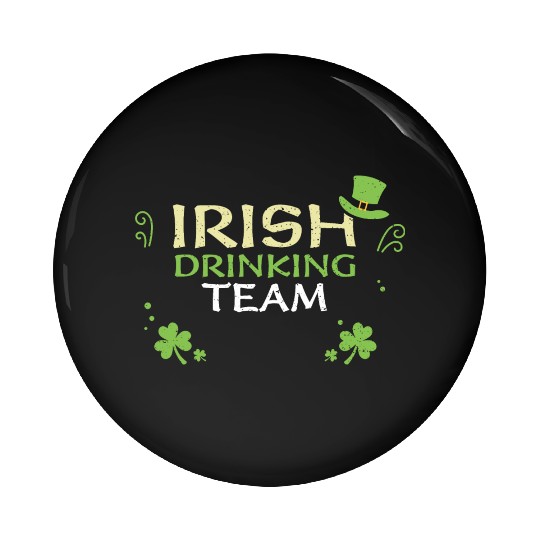 Irish Drinking Team Pin Buttons
