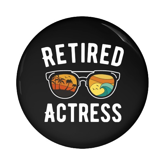 Retired Hollywood Actress Beachwear Designer Pin Buttons