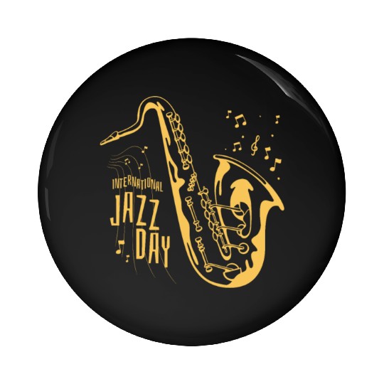 Jazz music improvisation festival Pin Buttons