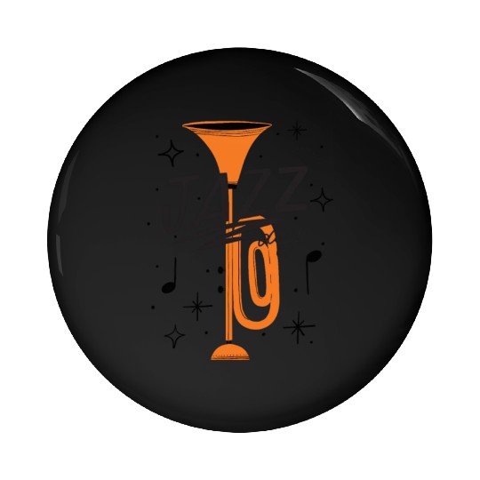 Jazz music improvisation festival Pin Buttons