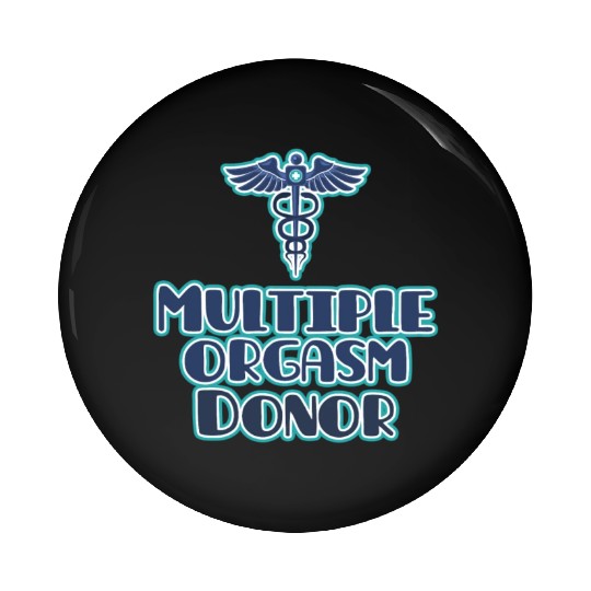 Multi Orgasm Donor Pin Buttons