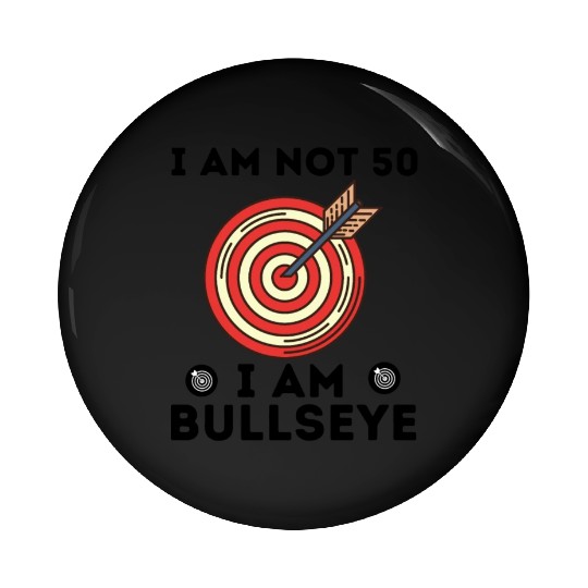 I Am Bullseye Pin Buttons
