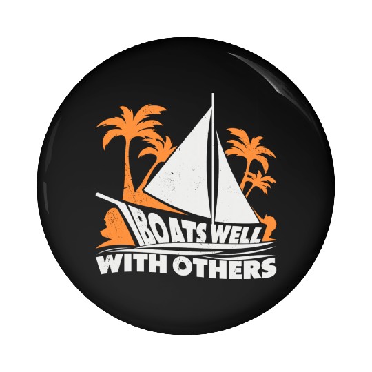 Boating Boat Captains Boating Sailing Cruise Ship Pin Buttons