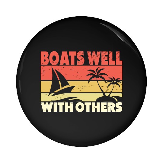 Boating Boat Captains Boating Sailing Cruise Ship Pin Buttons