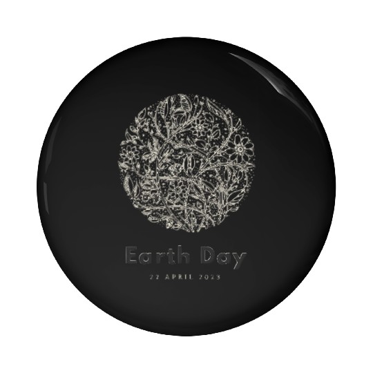 Earth day, save our planet 2023 vintage Pin Buttons