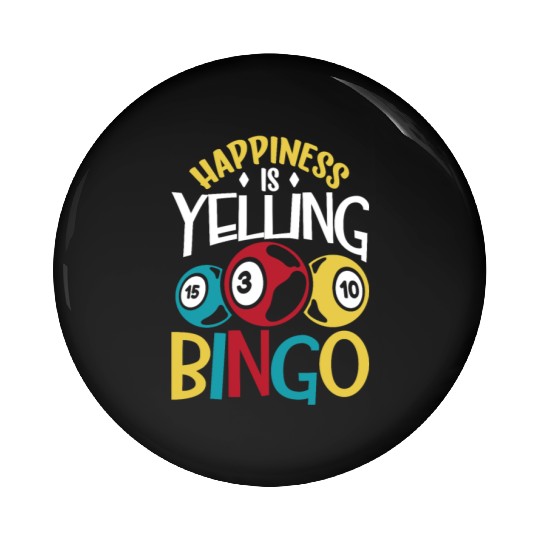 Bingo Card Game Grandma Bingo Player Bingo Cards Pin Buttons