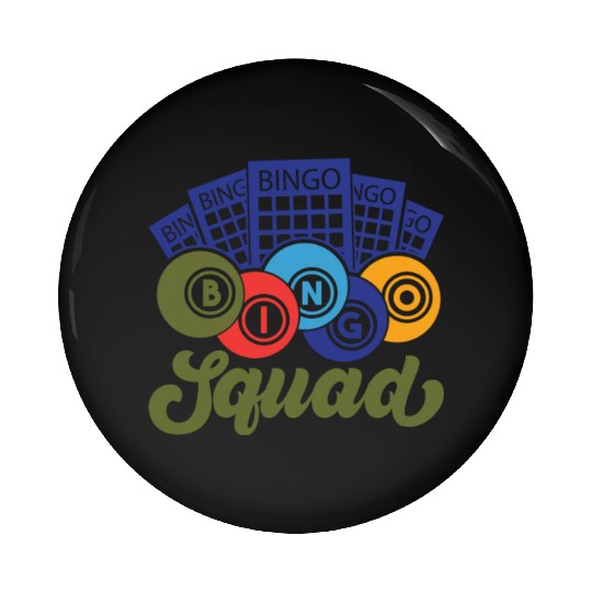 Bingo Card Game Grandma Bingo Player Bingo Cards Pin Buttons