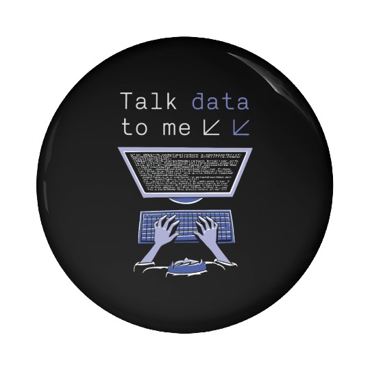 Big Data Engineer Science Data Analyst Pc Pin Buttons