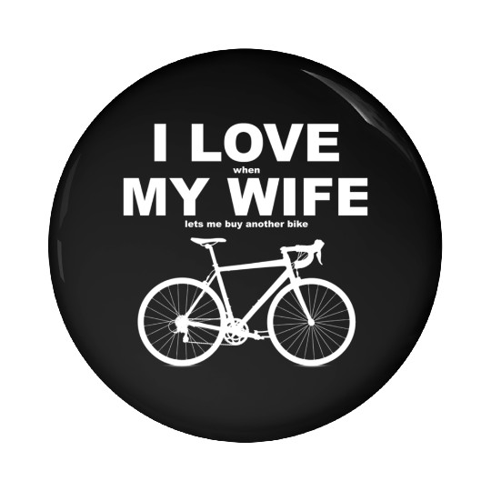 I LOVE MY WIFE Essential Pin Buttons