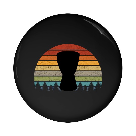 Djembe Player Drummer Music Drum Musician Pin Buttons