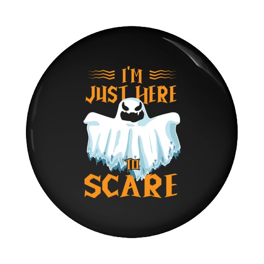 Halloween Paranormal Ghost Hunters Horror Fans Pin Buttons