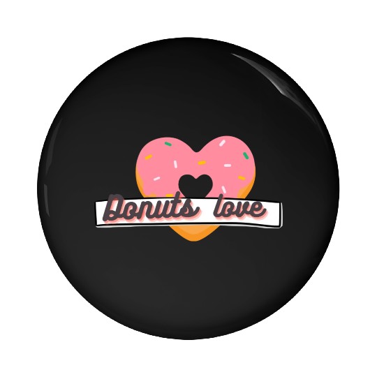 Donuts Lover Pin Buttons