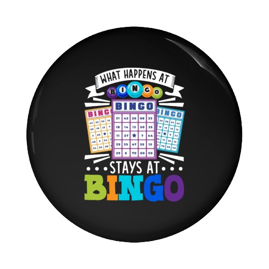 Bingo Card Game Grandma Bingo Player Bingo Cards Pin Buttons