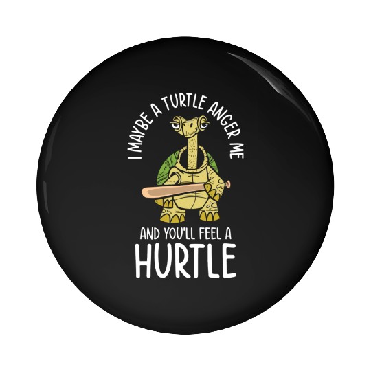 Mean Turtle Reptile Nature Turtle Lover Aquatic Pin Buttons