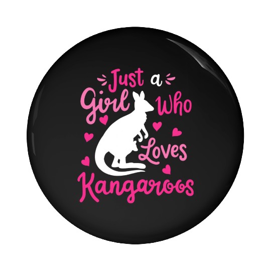 Kangaroo Australia Australian Kangaroo Lover Pin Buttons