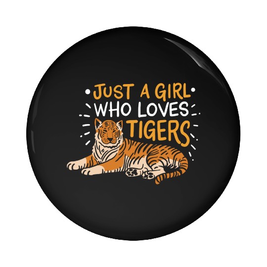 Tiger Tiger Lover Zookeeper Pin Buttons