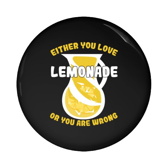 Lemonade Lover Lemonade Stand Pin Buttons