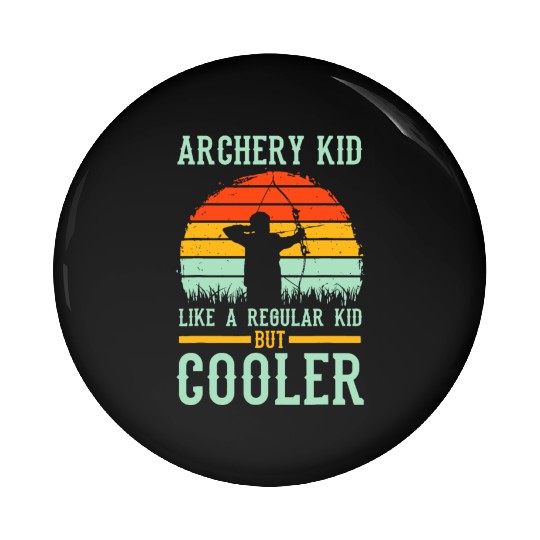 Archery Kid Archer Bowhunter Bowmen Bow Sport Toxo Pin Buttons