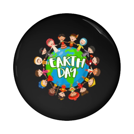 Earth Day 2023 Pin Buttons
