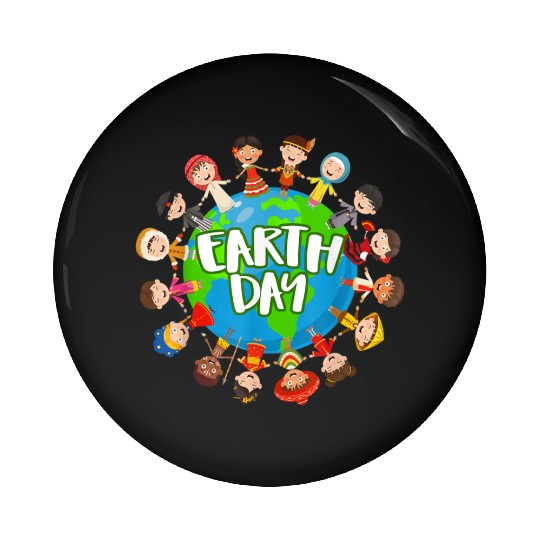 Earth Day 2023 Pin Buttons
