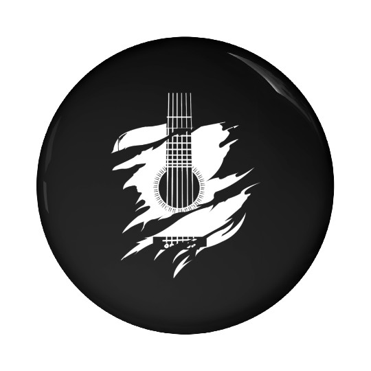 Guitar Player Pin Buttons