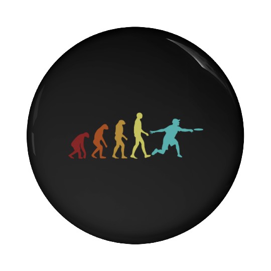 Disc Golf Evolution Player Pro Frisbee Buddy Disc Pin Buttons