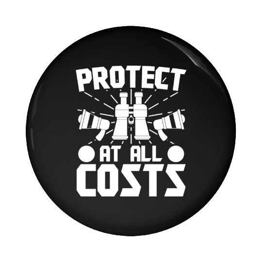 Lifeguard protect at all costs swimming pool guard Pin Buttons