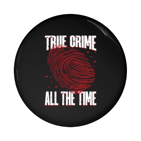 True Crime Murder Spy Crime Interest Gift Idea Pin Buttons